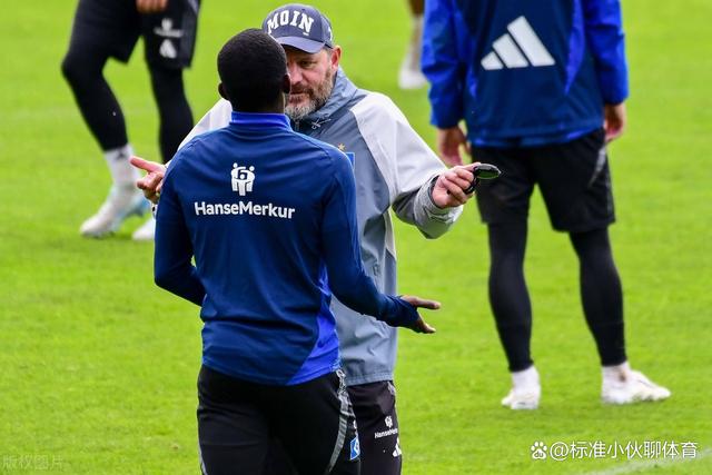 包含汉堡球队全队备战下一轮，主帅调整战术的词条